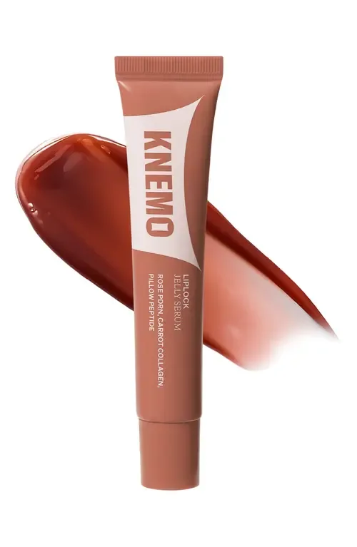 LipLock Jelly Lip Serum in Pink Flan by KNEMO