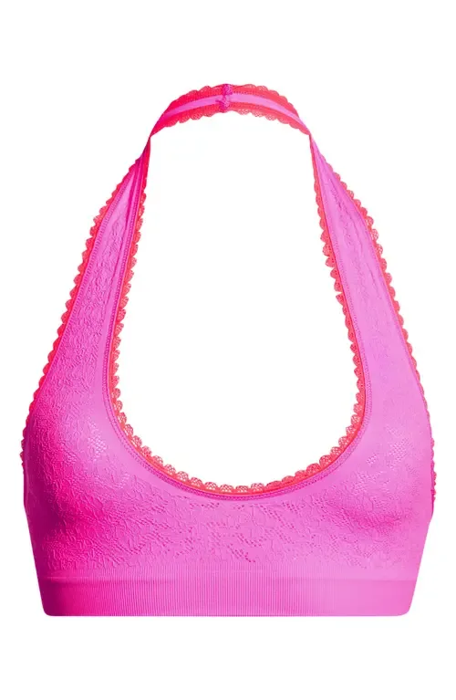 Intimately FP Sweet Point Seamless Halter Bralette by Free People