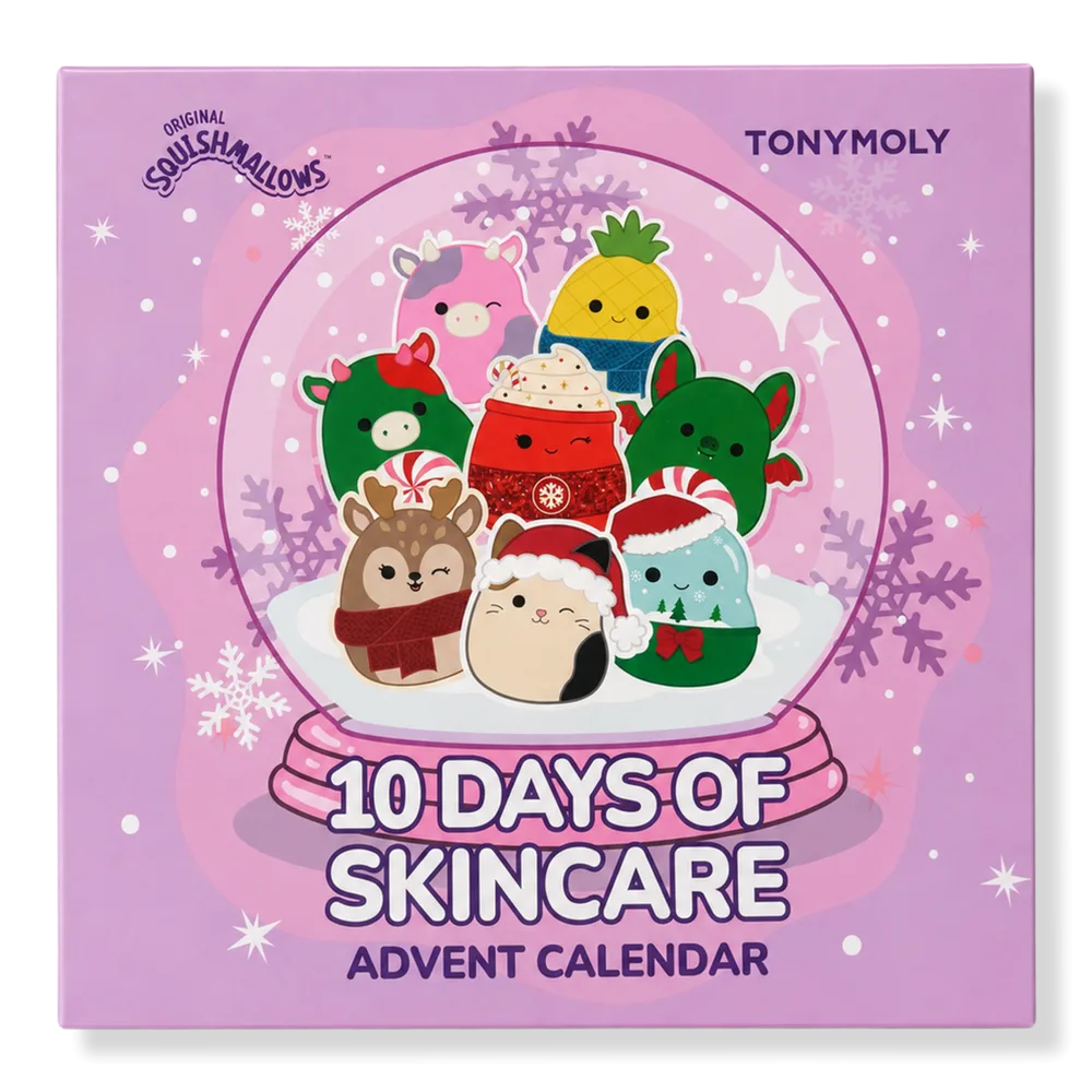 Squishmallows 10 Days of Skincare Advent Calendar by TONYMOLY