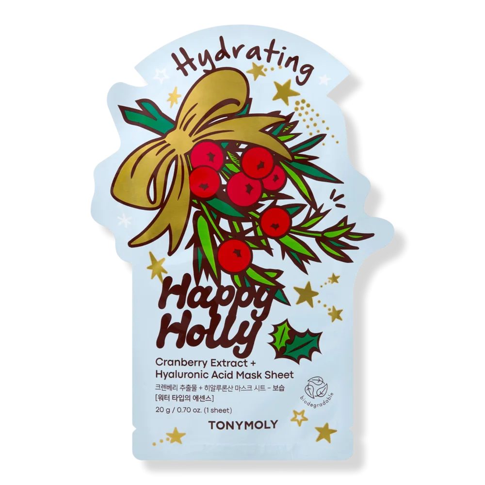 I Am Happy Holly Sheet Mask by TONYMOLY