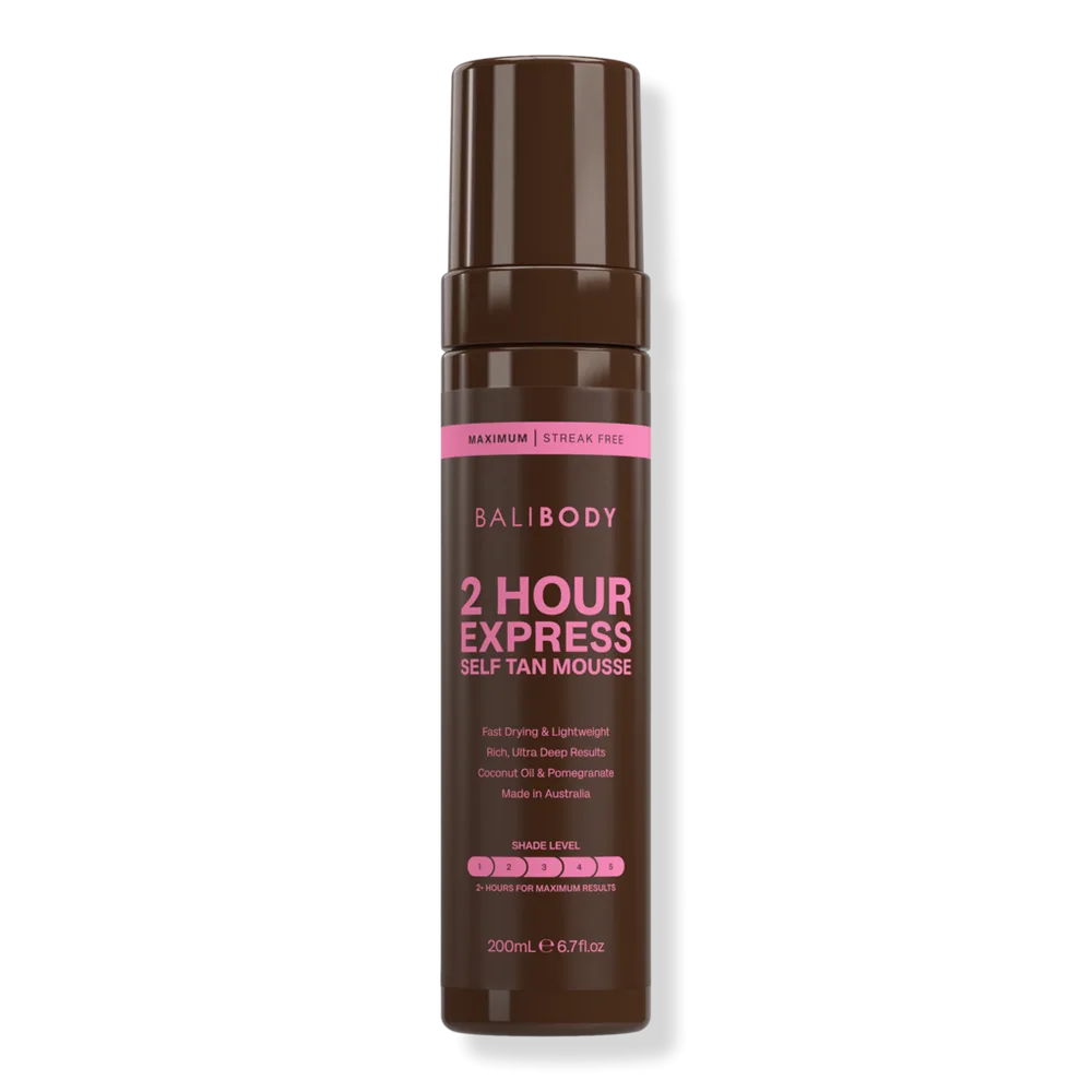 2 Hour Express Self Tan Mousse by Bali Body