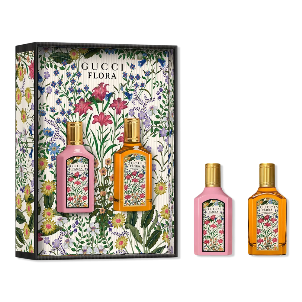 Flora Gorgeous Gardenia and Gorgeous Orchid 2-Piece Mini Perfume Gift Set by Gucci