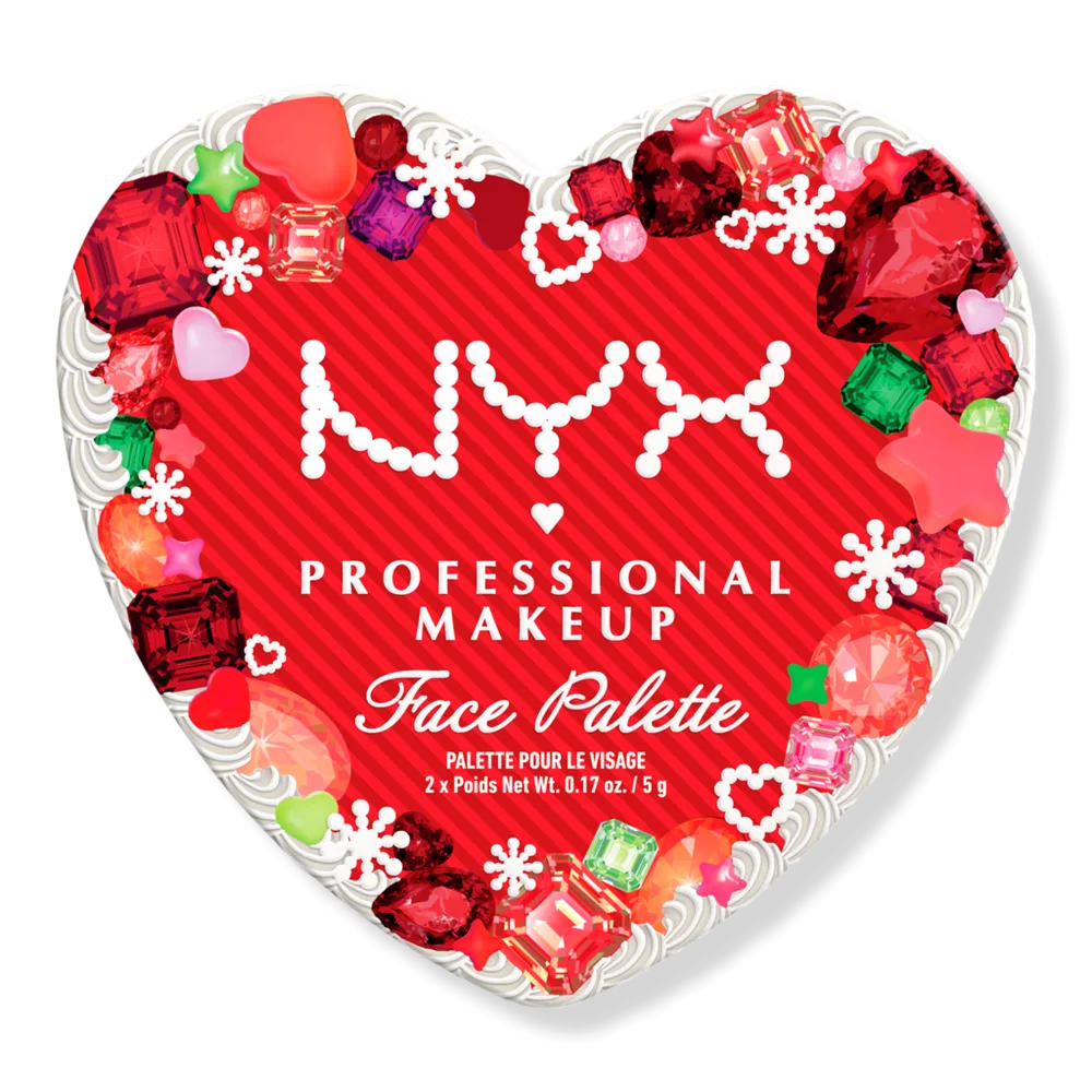 Blush and Highlighter Duo Face Palette by NYX Professional Makeup