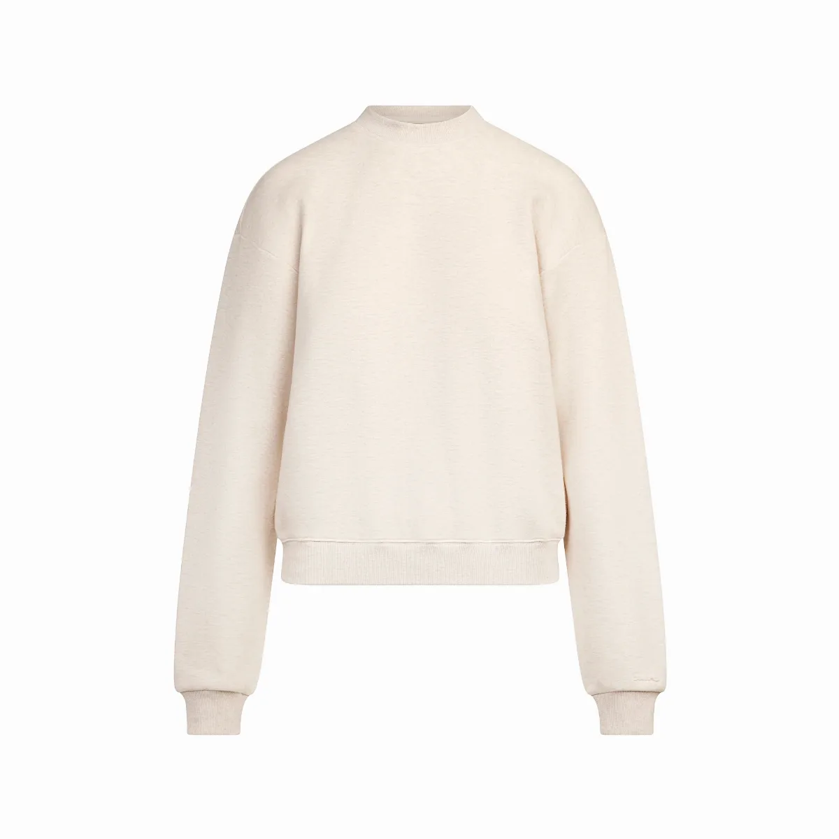 Cotton Fleece Crewneck by SKIMS