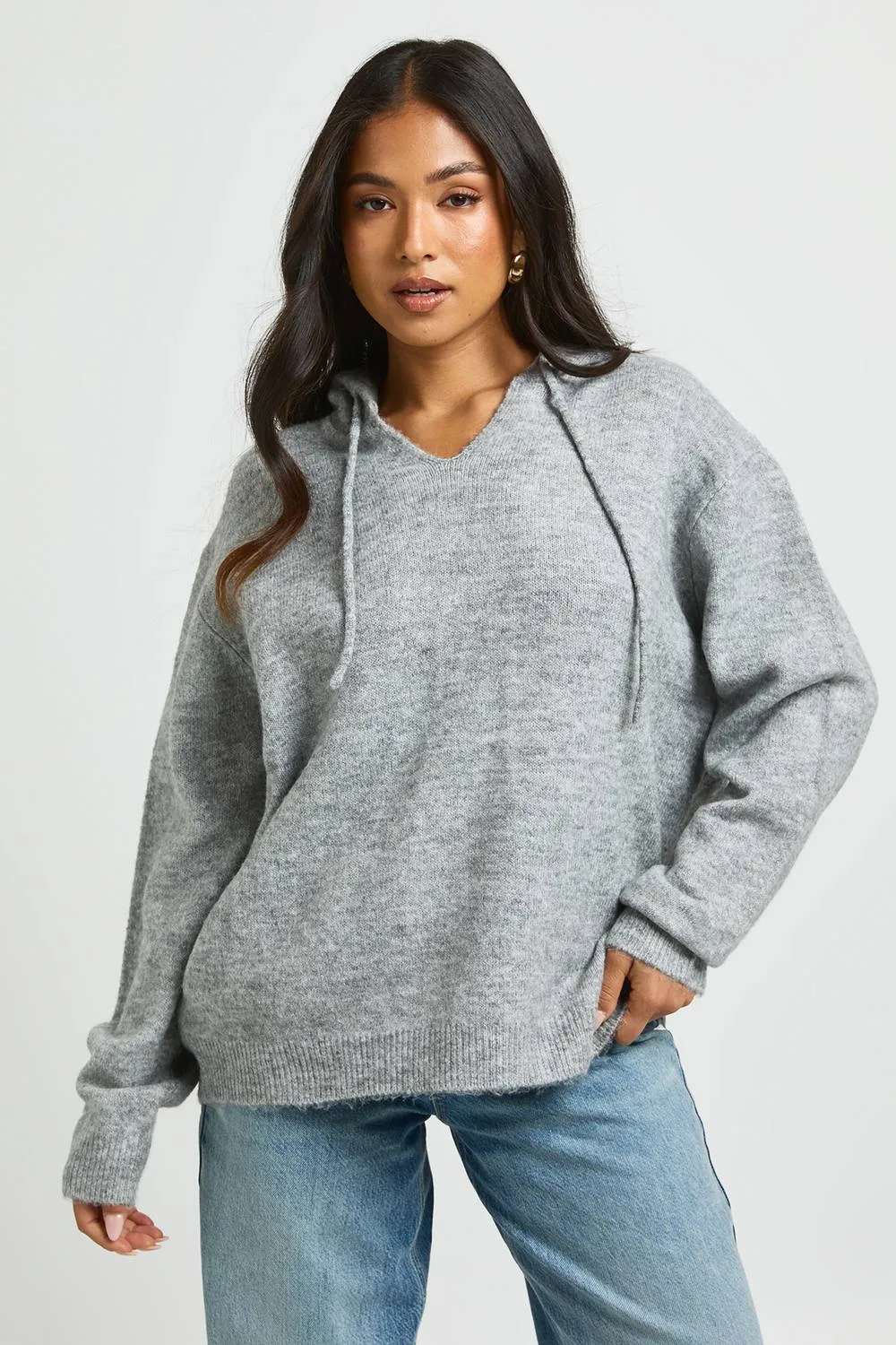 Soft Knit Oversized Hoody