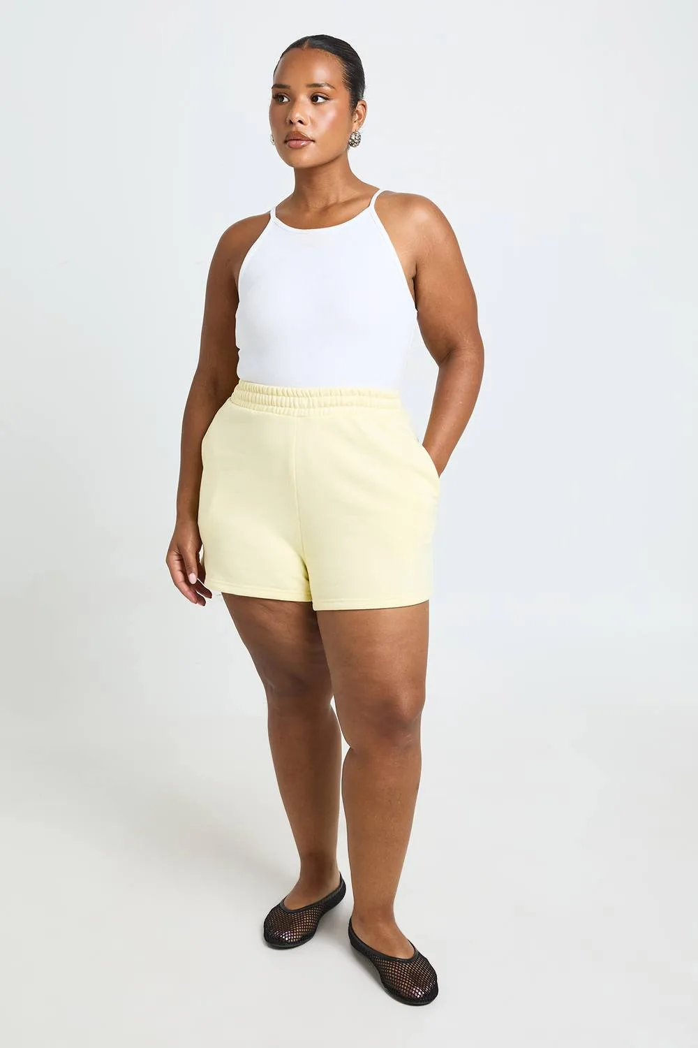 Thick Waist Band Shorts by boohoo