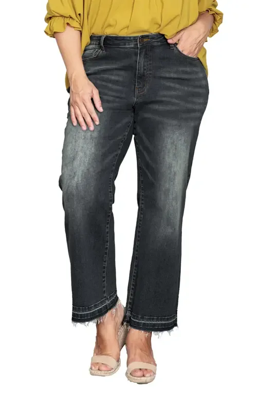 Relaxed Release Hem Straight Leg Jeans by Standards & Practices