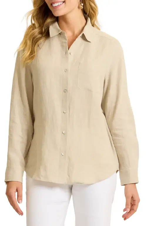 Coastalina Linen Button-Up Shirt by Tommy Bahama