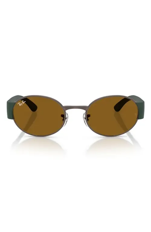 52mm Oval Sunglasses