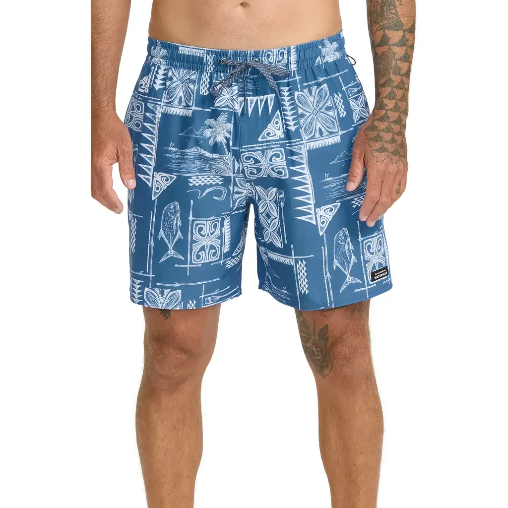 Mix Pack Print Swim Trunks by Quiksilver