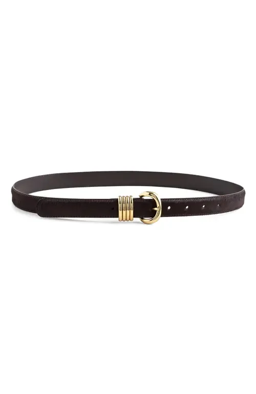 Metal Keeper Genuine Calf Hair Belt by Madewell
