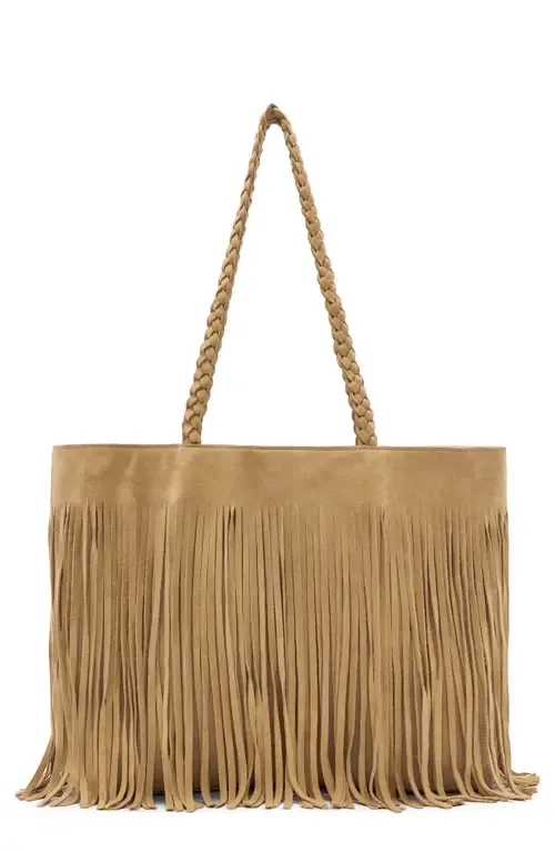 Luna Suede Tote Bag by Reformation