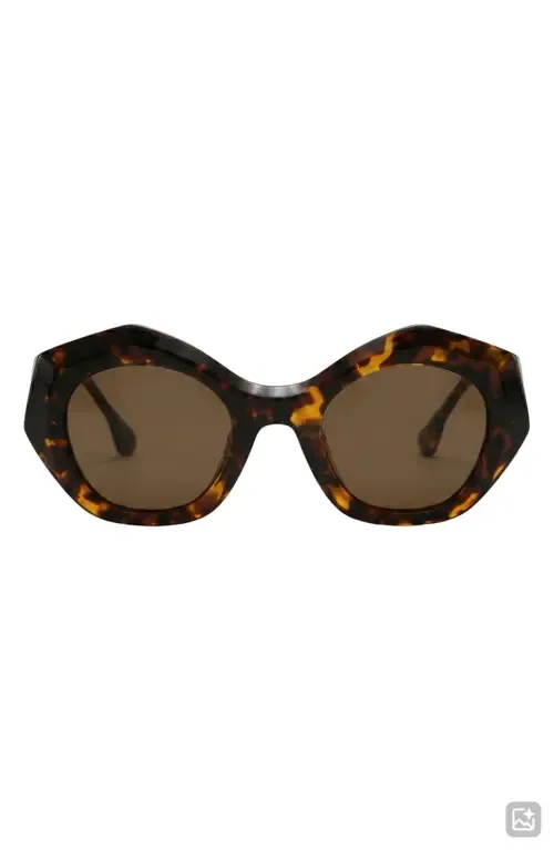 Riven 50mm Small Geometric Sunglasses by Fifth & Ninth