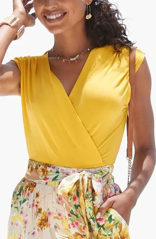 Wrap Look Top by LASCANA