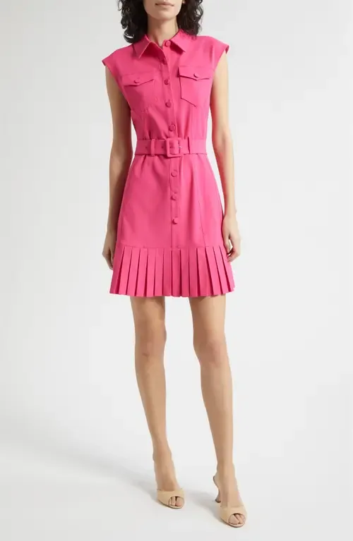 Doreen Belted Shirtdress by Cinq à Sept