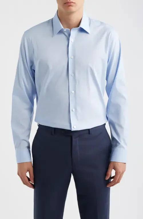 Trim Fit Premium Performance Dress Shirt by Nordstrom