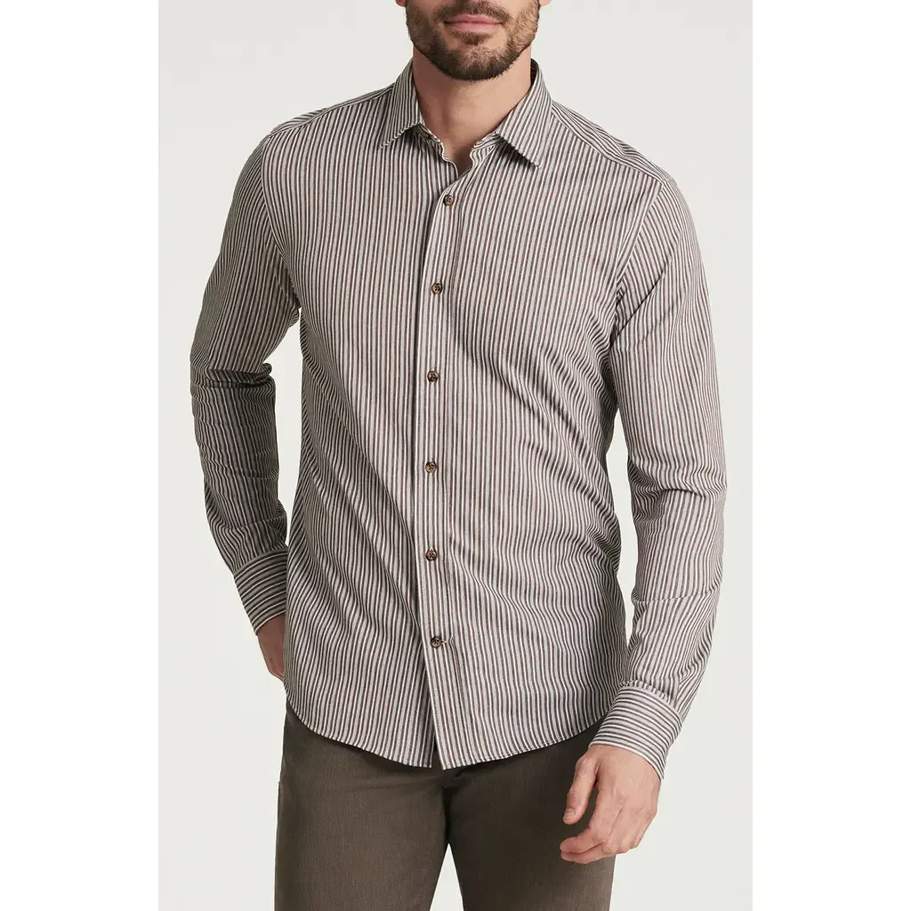 Stripe Button-Up Shirt by 34 Heritage