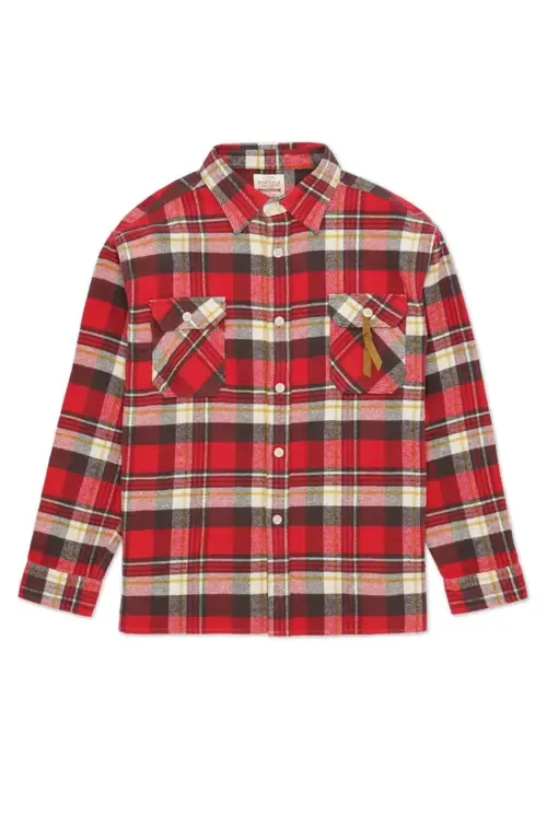 Mescal Flannel Overshirt by Fortela