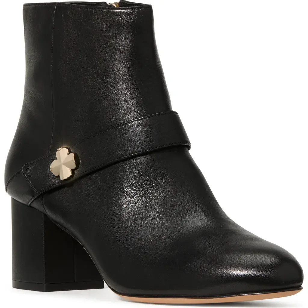 Spade Embellished Block Heel Bootie by Kate Spade New York