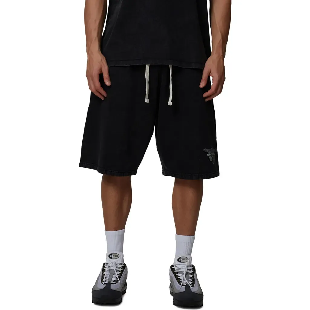 Oversized Eagle Shorts by Good For Nothing