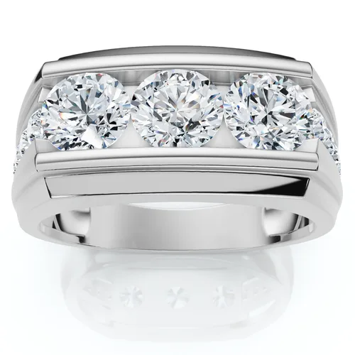 2Ct Diamond Accented Wedding Anniversary Ring 14k Gold Lab Grown FG/VS by Bliss Diamond