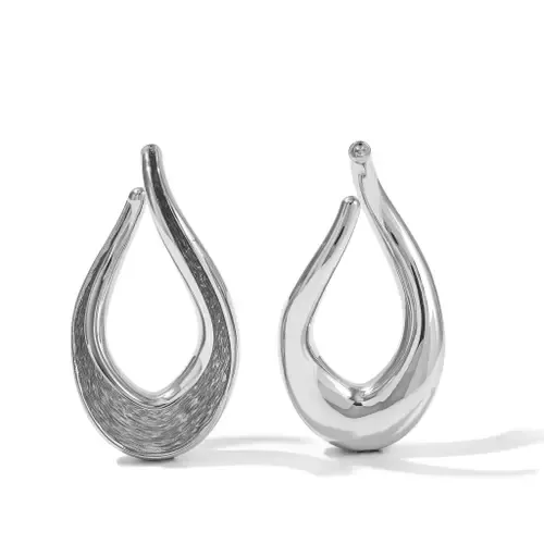 Currents Infinity Earrings by Laminar Jewelry