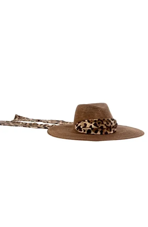 Cassidy Packable Straw Fedora by Eugenia Kim