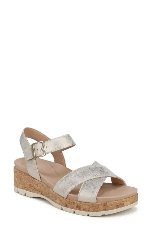 Free Love Ankle Strap Platform Slide Sandal by Dr. Scholl's