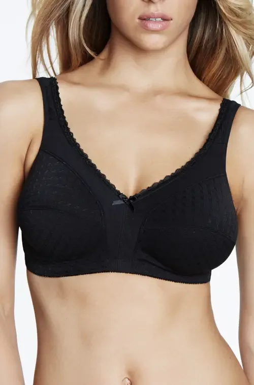 Marcelle Wire Free Cotton Comfort Bra by Dominique Intimates