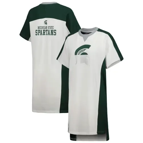 Michigan State Spartans Home Run T-Shirt Dress by G-III 4HER BY CARL BANKS