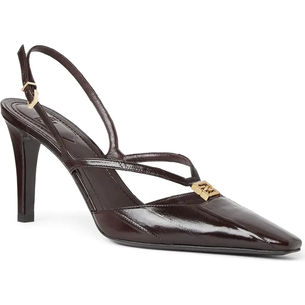 FFold Genuine Eel Pump by Fendi