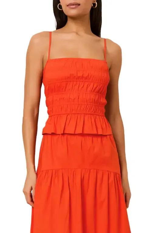 The Delta Strappy Back Stretch Cotton Top by Solid & Striped