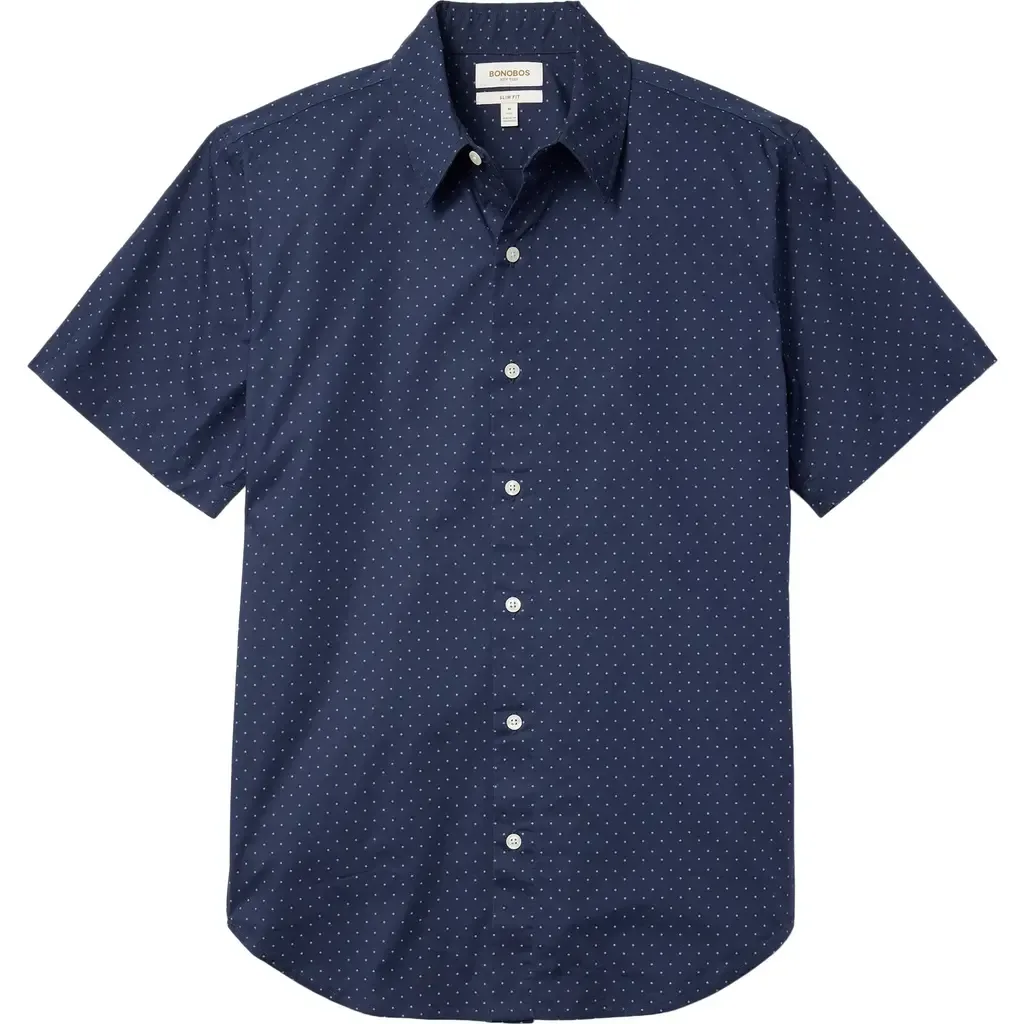 Riviera Slim Fit Short Sleeve Button-Up Shirt by Bonobos