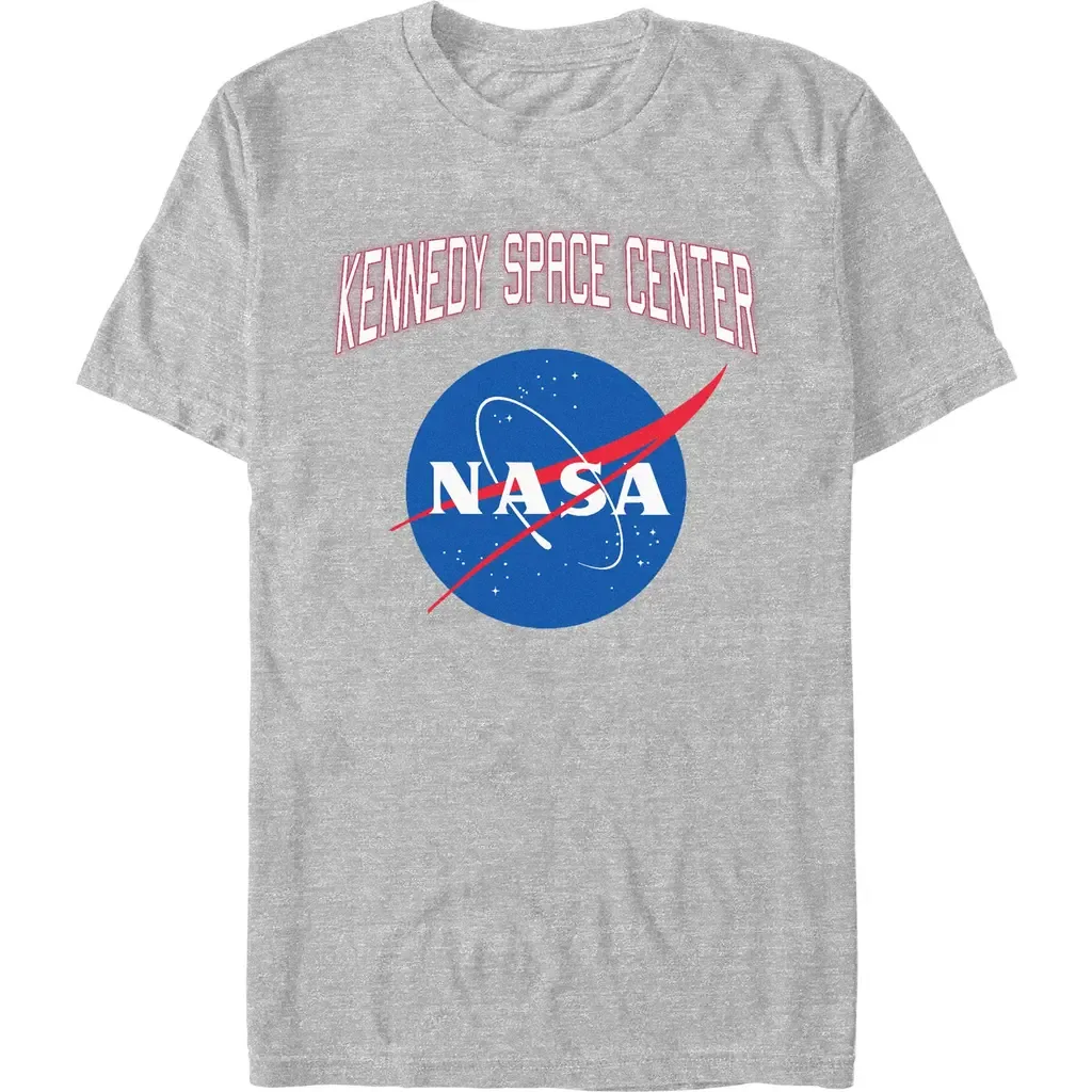 Kennedy Space Center Logo Short Sleeve Graphic T-Shirt