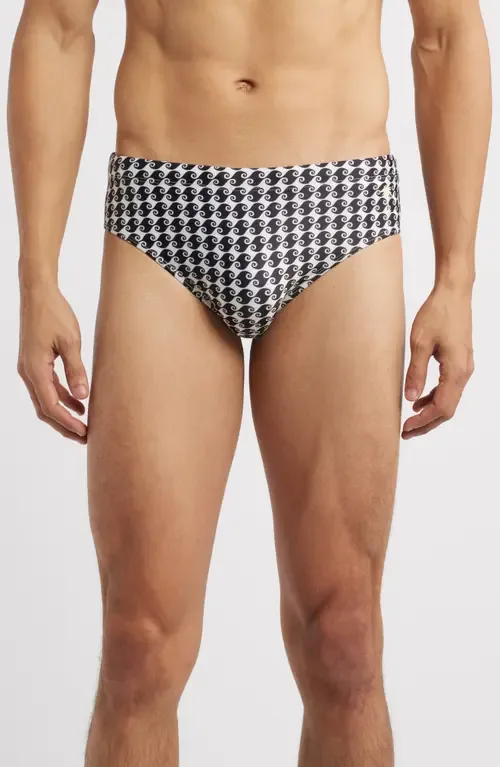 Sea Hound Wave Print Swim Briefs by Boardies