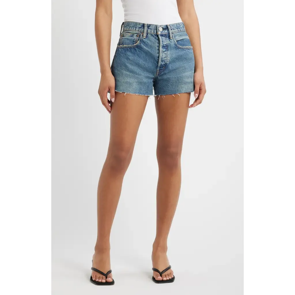 Kapolei High Waist Cutoff Shorts by MOUSSY VINTAGE