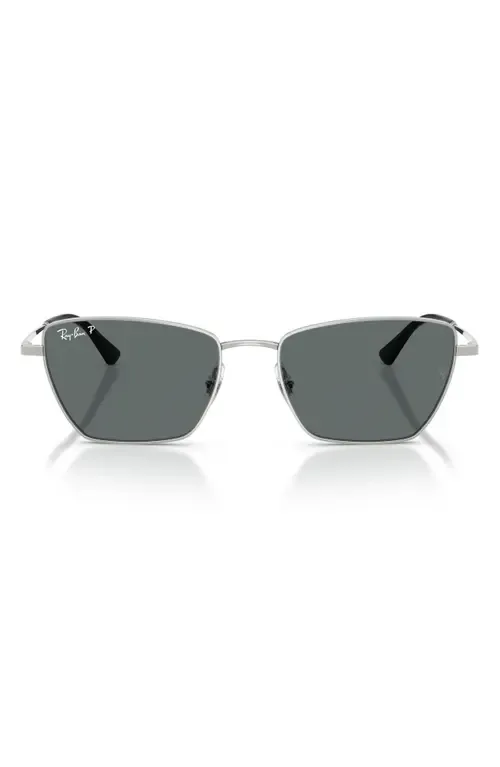 53mm Polarized Irregular Sunglasses