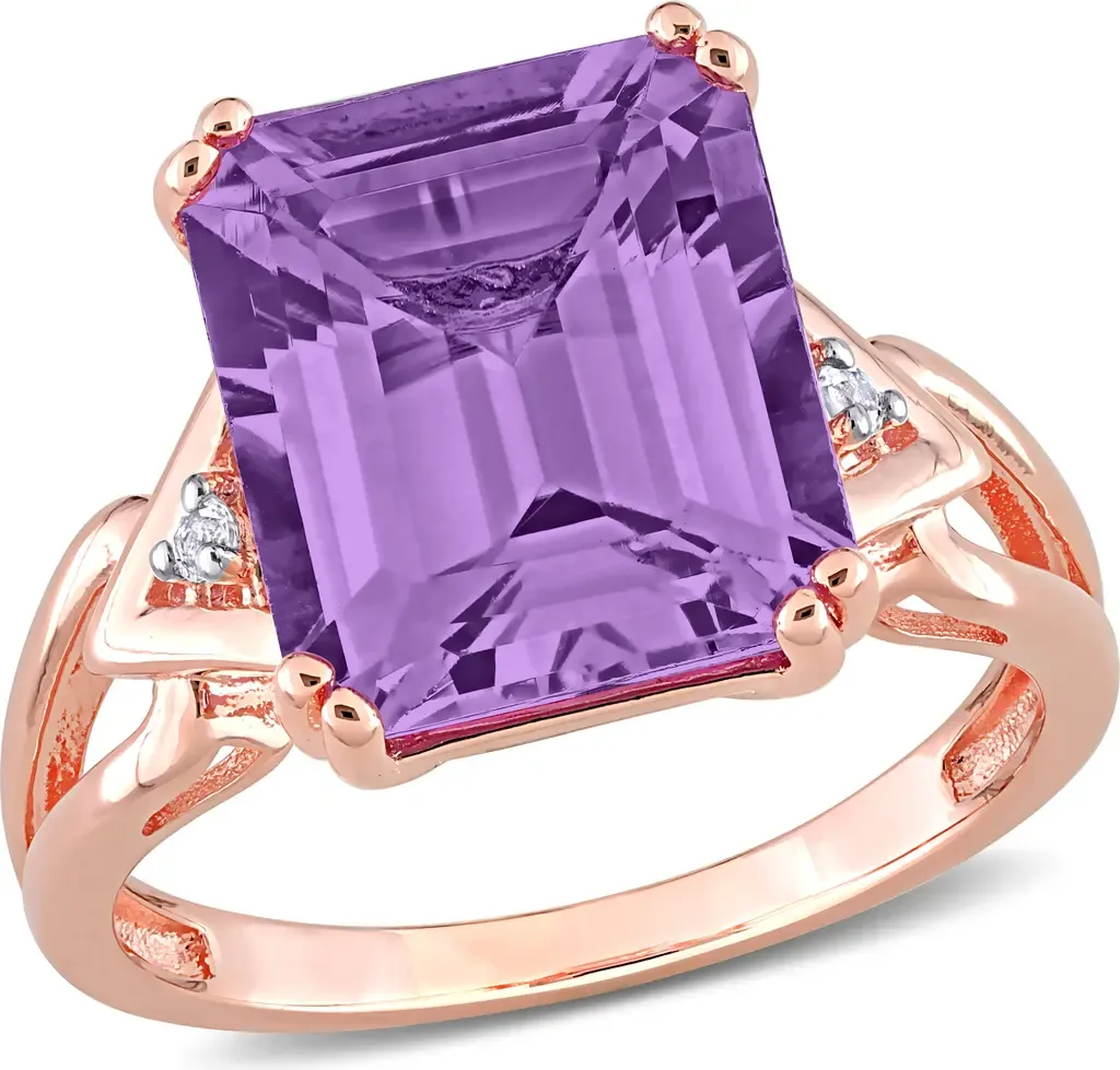 Gemstones & White Topaz Cocktail Ring