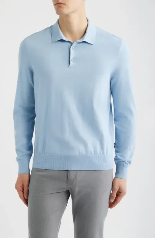 Gemello Cotton Polo Sweater by BOSS