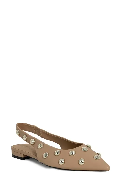 Arizona Slingback Flat by SHUSHOP