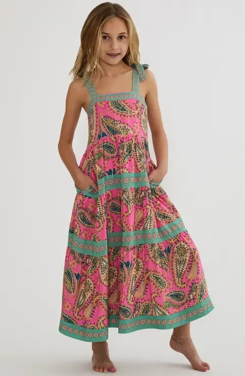 Tiered Dress in Capri Soleil Paisley by Beach Riot