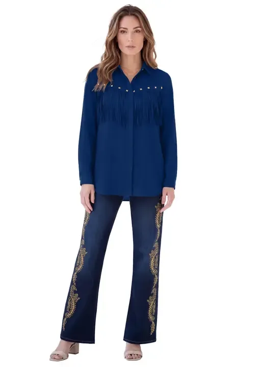 Fringe Big Shirt by Roaman's