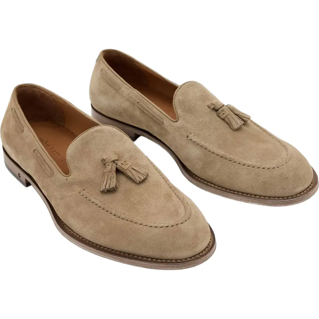 Barrow Leather Tassel Loafer by John Varvatos