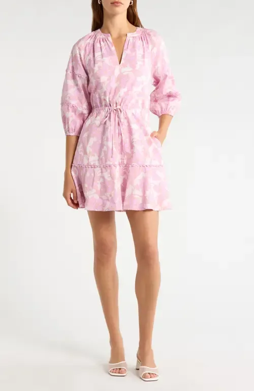 Dabria Split Neck Minidress by SUGARLIPS