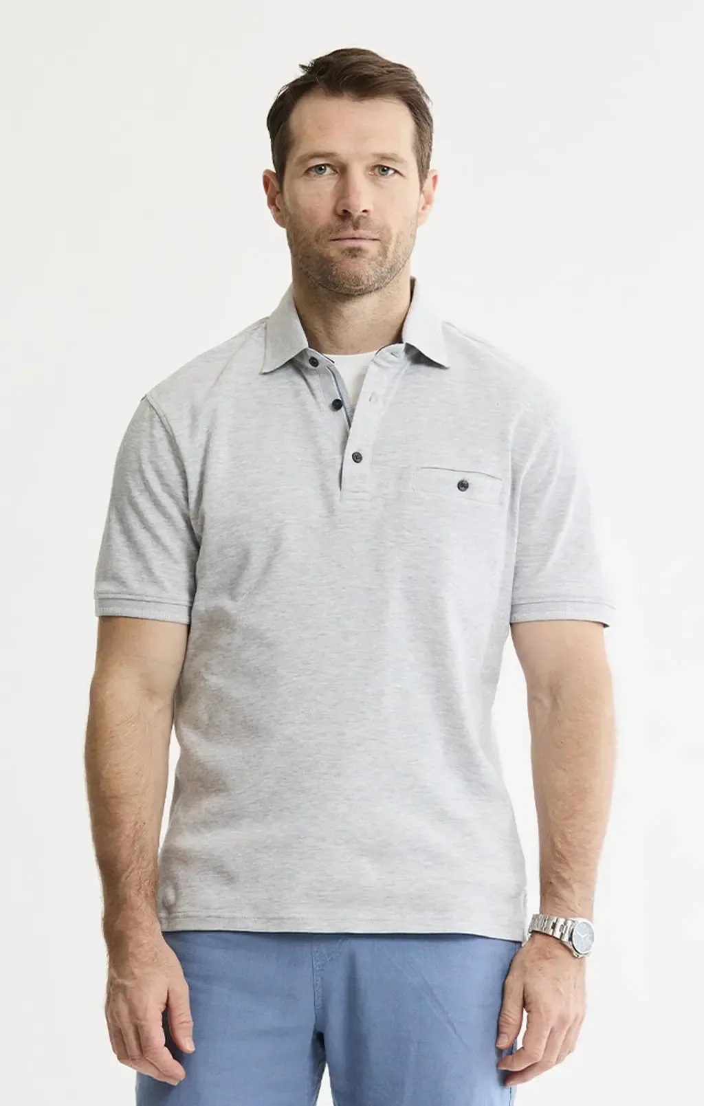 Cotton Interlock Polo