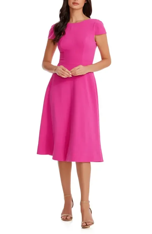 Livia Fit & Flare Dress by Dress the Population