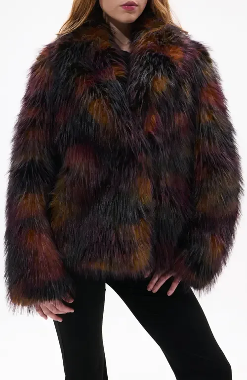 Remme Faux Fur Coat by AZALEA WANG