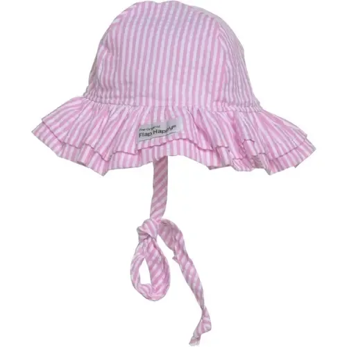 UPF 50+ Double Ruffle UV Blocking Sun Hat by Flap Happy