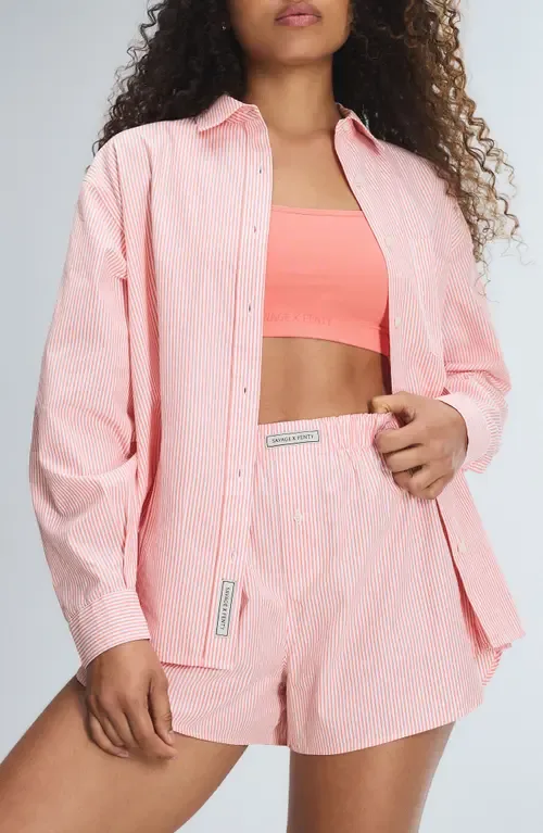 Kickback Casuals Pajama Button-Up Shirt by SAVAGE X FENTY