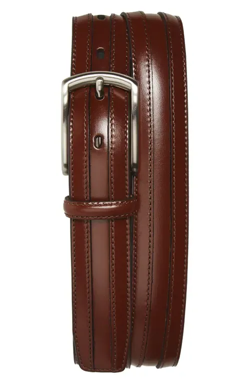 Calfskin Belt by Johnston & Murphy